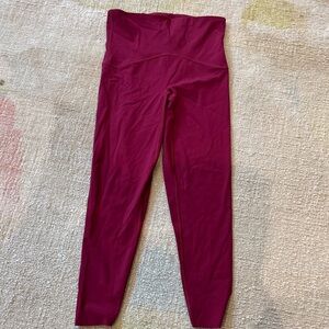 SPANX Women’s Burgundy Leggings